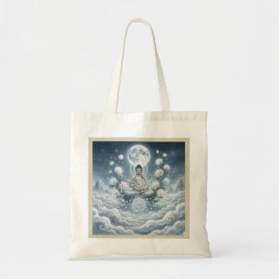 Sac à Tote d'Art de Méditation de Gautam Bouddh -