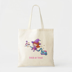 Sac à Tote de Fille de Petite Sorcière Mignonne su