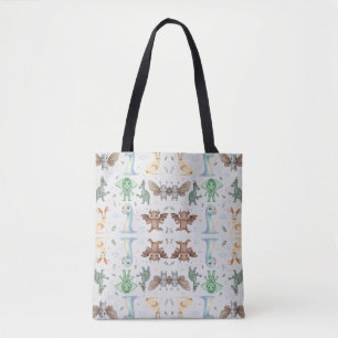 Sac à Tote de Motif Cryptide Mothman & Amis