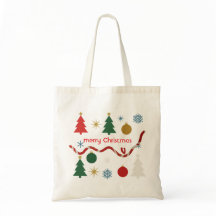 Sac à Tote de Noël Simple Joys