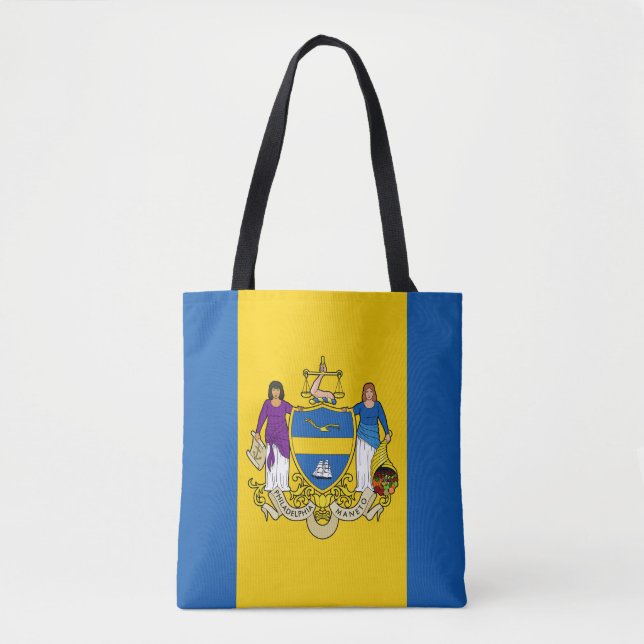Sac à Tote du drapeau de Philadelphie, Pennsylvani (Devant)