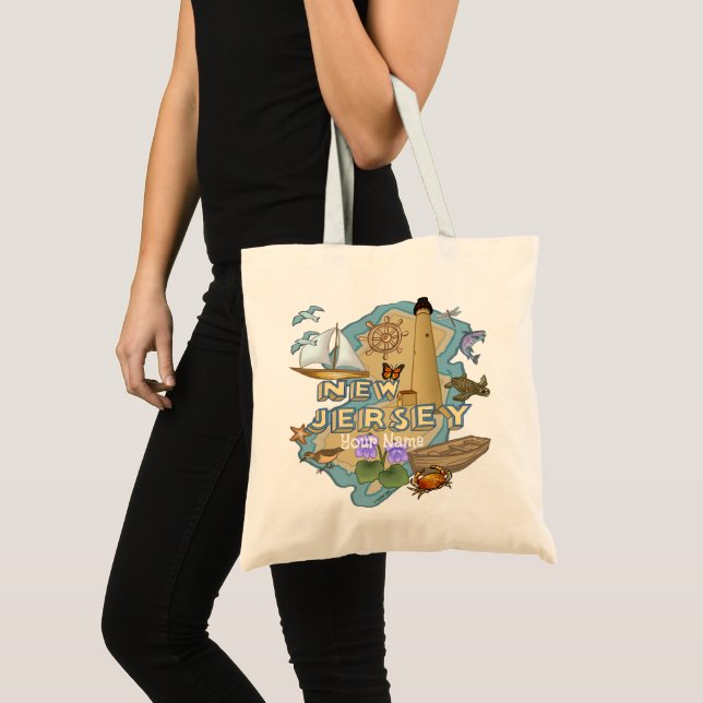 Sac à tote du New Jersey (Devant (produit))