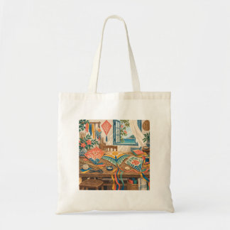 Sac à Tote en Toile Atelier de Création de Cerfs-V