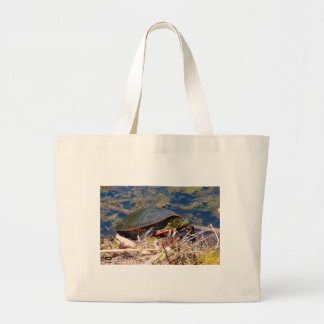 Sac à Tote Grand format Tortue peinte (Chrysemys p