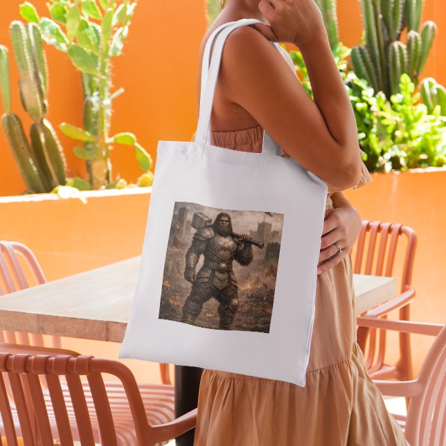 Sac à Tote Scène de Forge Naine – Forgeron Fantast (Créateur téléchargé)