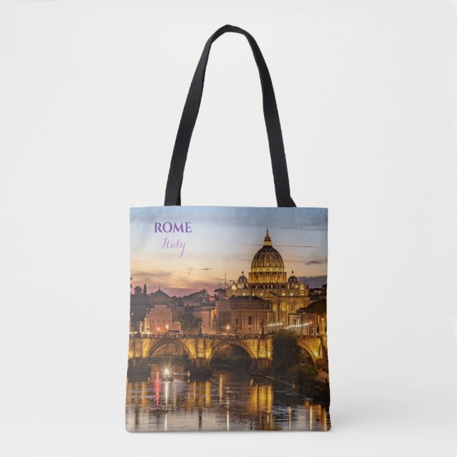 Sac à Tote Scénique Rome Italie (Devant)