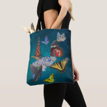 Sac à Tote symbole de sobriété papillons