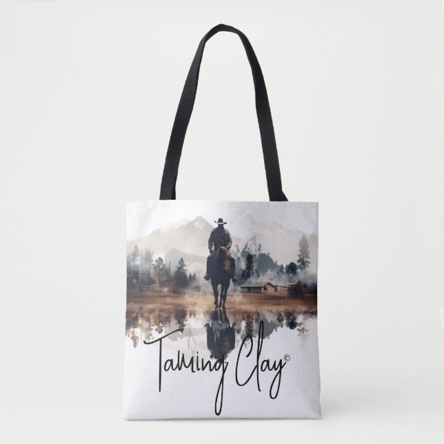 Sac à Tote 'Taming Clay' de Raeann Blake (Devant)