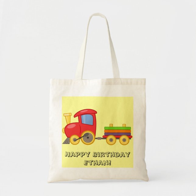 Sac à train personnalisé pour enfant (Devant)
