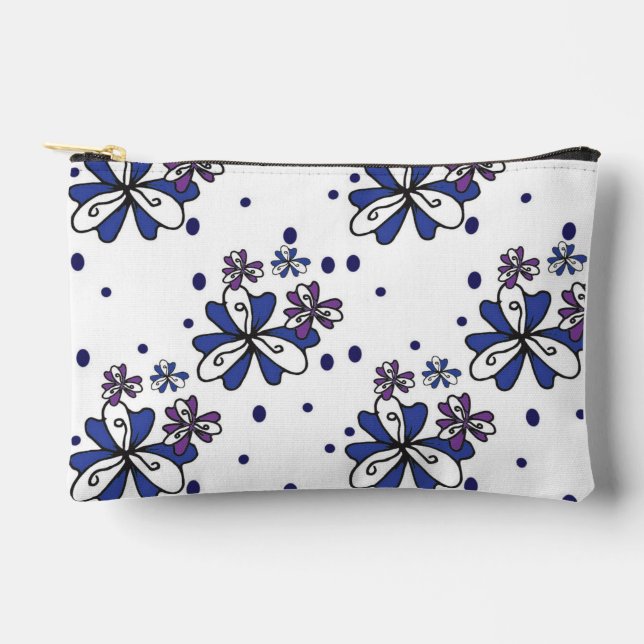 Sac Accessoire en fleur ouverte (Recto)