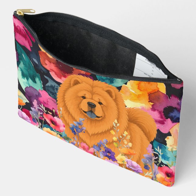 Sac Accessoire Grand - Red Chow JARDIN ZEN (Ouvrir)