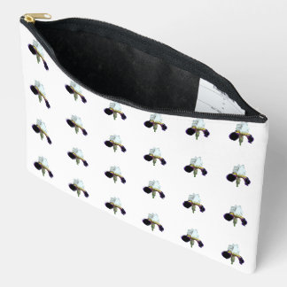 Sac Accessoire Iris Violet et Blanc