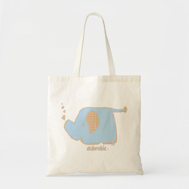 Sac adorable d'éléphant (Devant)