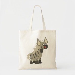 Sac affamé mignon d'hyène rayée de bande dessin