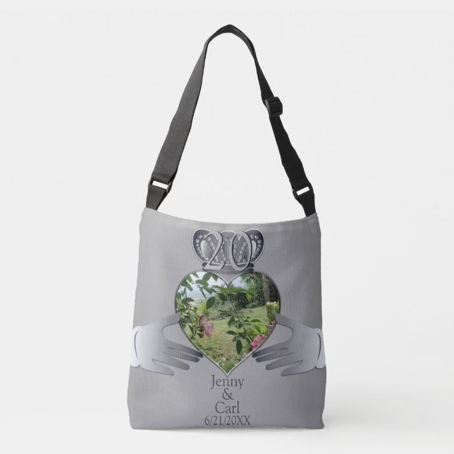 Sac Ajustable 10e, 11e, 20e, 25, Photo Anniversaire Claddaugh Fo (Devant)