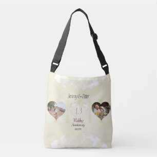 Sac Ajustable 13e anniversaire Mariage    HeartCrossbo semblable