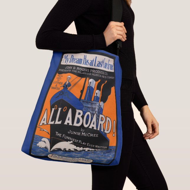 Sac Ajustable 1921 Toutes les partitions de bord imprimer (De près)