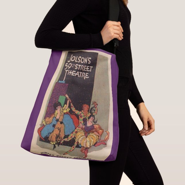 Sac Ajustable 1923 La feuille de théâtre d'Al Jolson (De près)