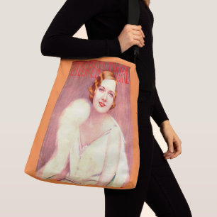 Sac Ajustable 1928 Ziegfeld Couverture du programme Théâtre Mari