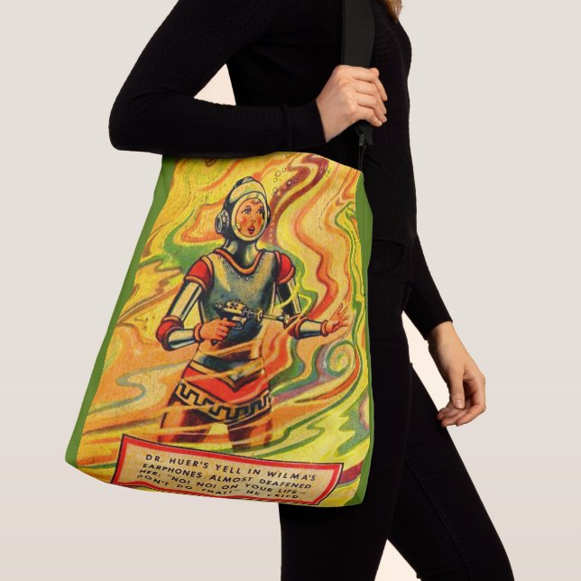 Sac Ajustable 1930 Buck Rogers bande dessinée Wilma Deering (De près)