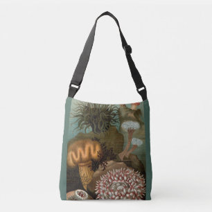 Sac Ajustable 19e century print sea anemones