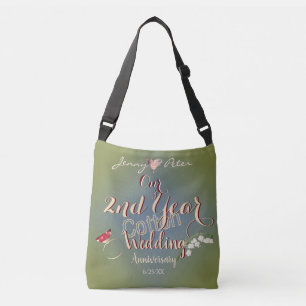 Sac Ajustable 2e anniversaire Mariage Lily de la Vallée