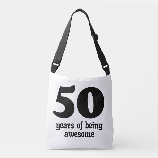 Sac Ajustable 50 ans d'être génial (Devant)