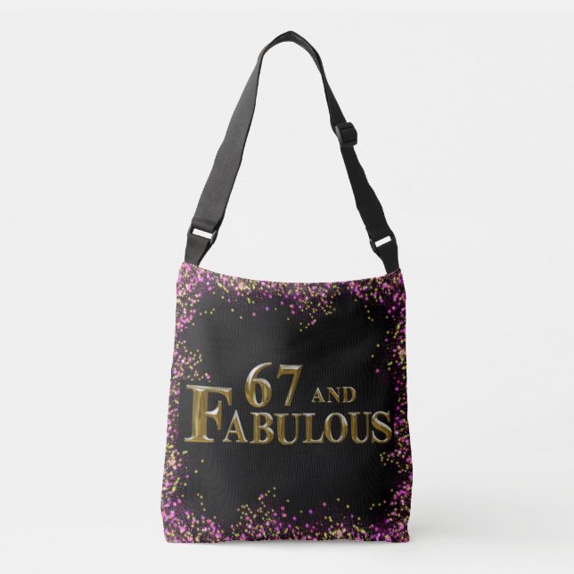 Sac Ajustable 67e anniversaire  (Devant)