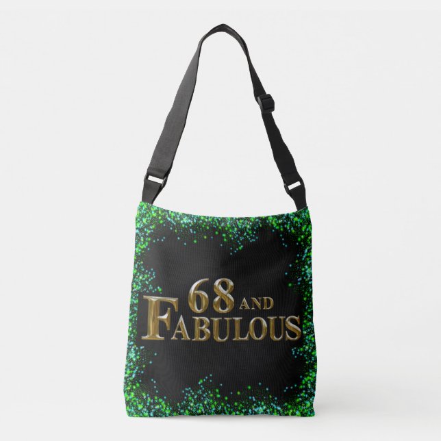 Sac Ajustable 68e anniversaire  (Devant)