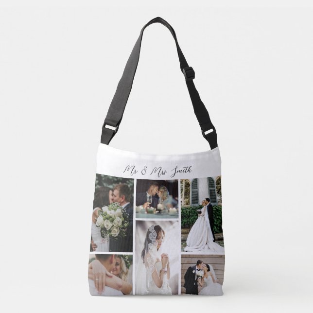 Sac Ajustable 6 Collage photo personnalisé Moments favoris (Devant)