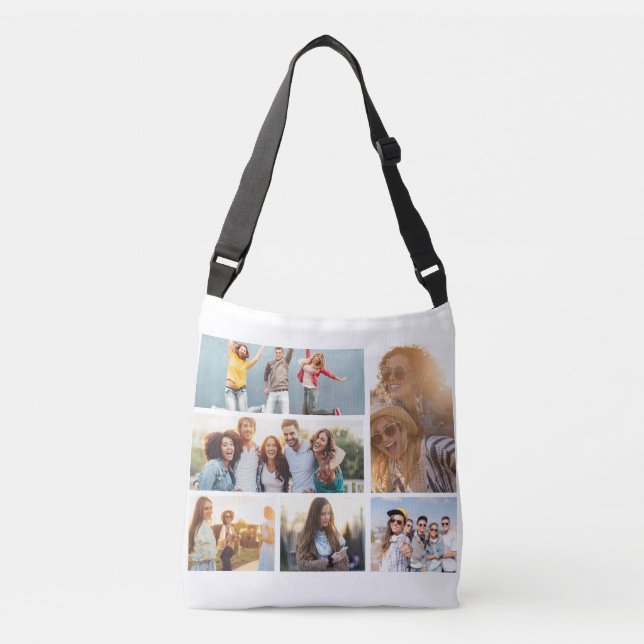 Sac Ajustable 6 Photo Collage Modèle Personnaliser (Devant)