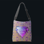 Sac Ajustable 6e anniversaire du Mariage Rose Amethyst<br><div class="desc">J'adore ces couleurs et j'ai voulu voir une collection pour chaque chambre de la maison,  et des accessoires de sac à main à botter! Et pour votre 6ème anniversaire de mariage! ! ! Vous pouvez aussi trouver ce design pour la chambre et le bain à ma boutique Zazzle!</div>
