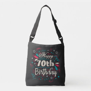 Sac Ajustable 70e anniversaire décoratif