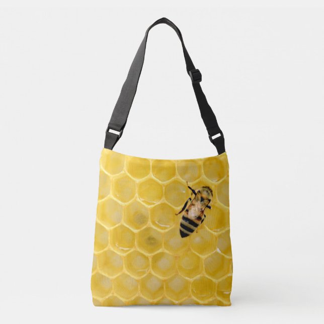 Sac Ajustable abeille et nid d'abeille (Devant)