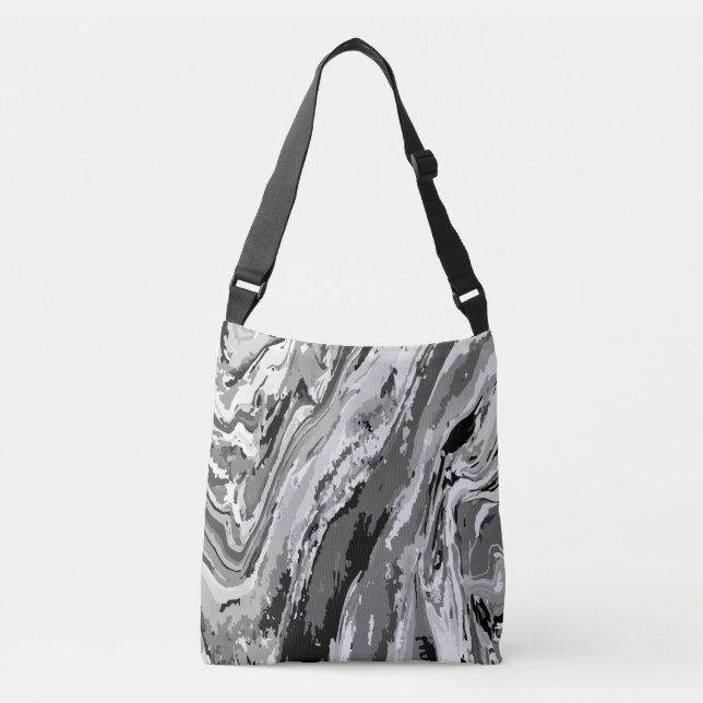 Sac Ajustable Abstrait Cray lignes ondulées motifs (Devant)