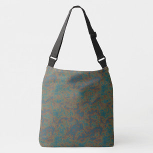 Sac Ajustable Abstrait de rouille turquoise