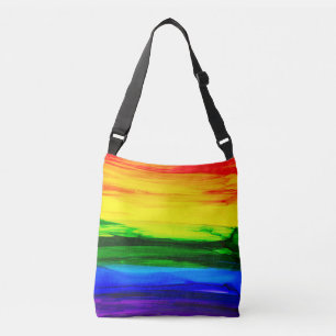 Sac Ajustable Abstrait d'encre d'alcool arc-en-ciel