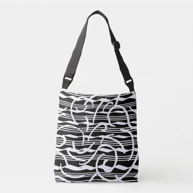 Sac Ajustable abstrait moderne élégant motif élégant (Devant)