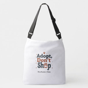 Sac Ajustable Adoptez, Ne Faites Pas D'Achats – Fierté des Paren