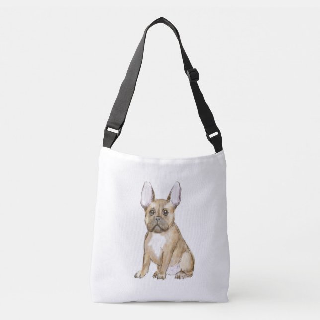 Sac Ajustable Adorable french bulldog puppy (Devant)