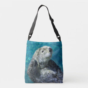 Sac Ajustable Adorable Mer Otter Cute Eau Bleue