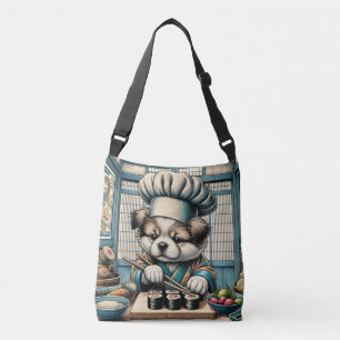 Sac Ajustable Adorable Sushi Chef Chiot