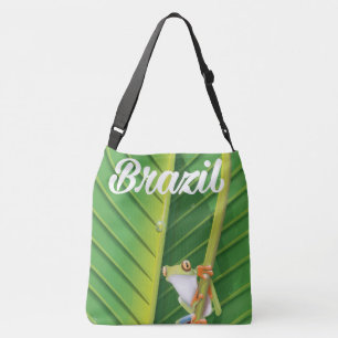 Sac Ajustable Affiche de voyage grenouille arboricole de la forê