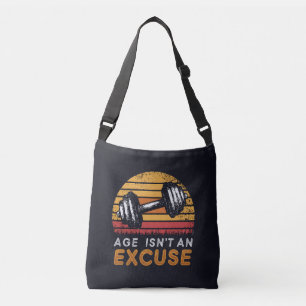 Sac Ajustable Age n'est pas une excuse Femmes Fitness Citations 