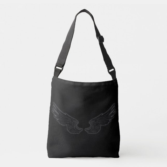 Sac Ajustable Ailes noires d'ange de Falln (Devant)