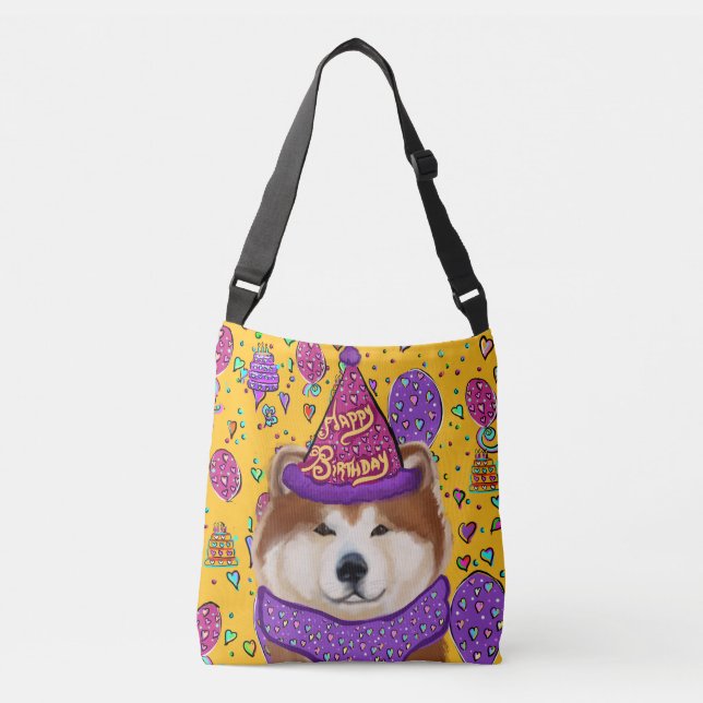 SAC AJUSTABLE AKITA ANNIVERSAIRE (Devant)