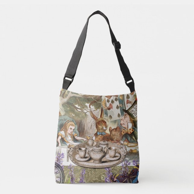 Sac Ajustable Alice au pays des merveilles (Devant)