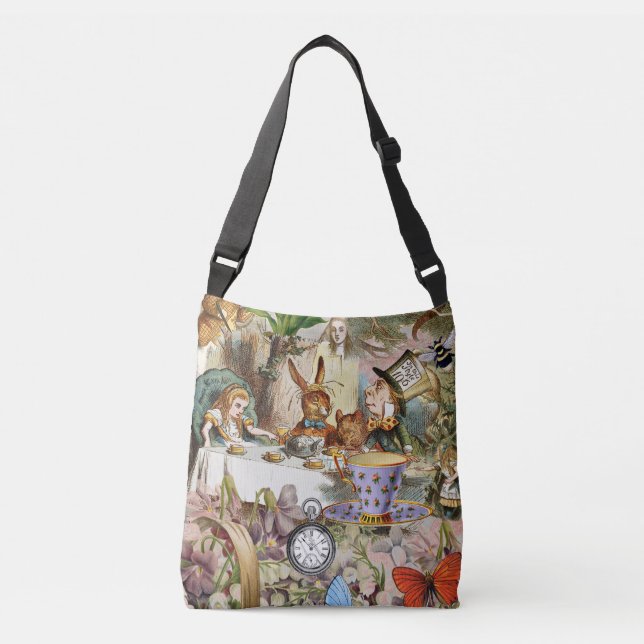 Sac Ajustable Alice au pays des merveilles Tea Party Art (Devant)