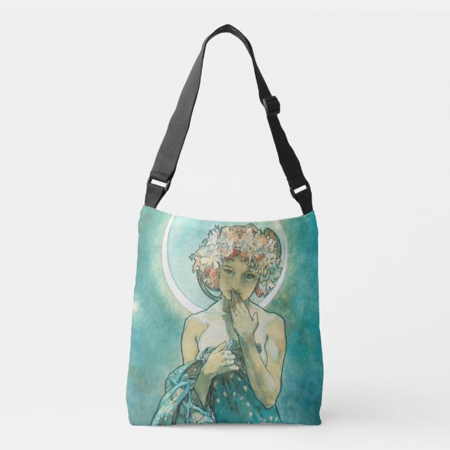 Sac Ajustable Alphonse Mucha Lune Clair De Lune Art Nouveau (Devant)