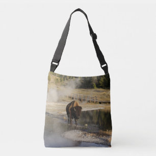 Sac Ajustable American Bison Yellowstone Wildlife Photography